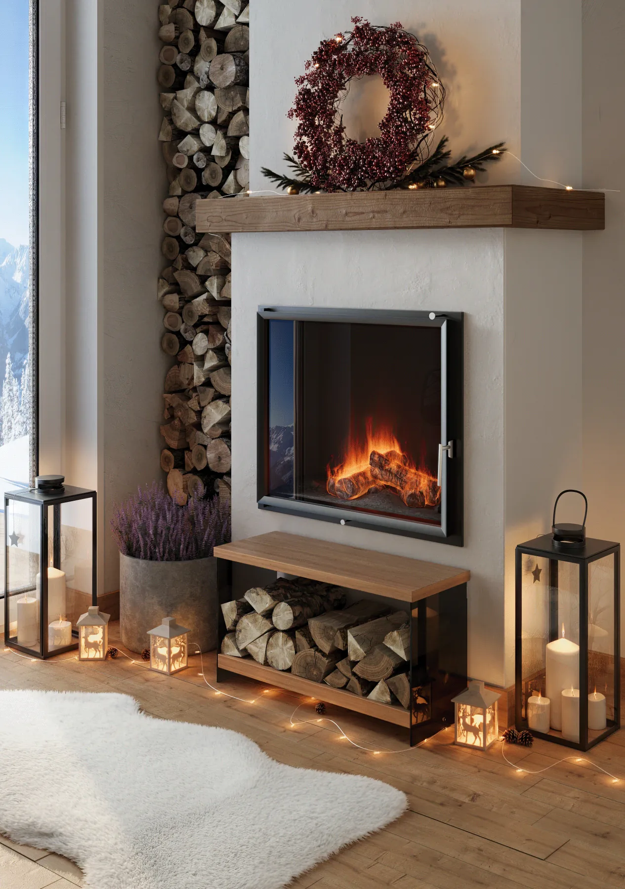 Winter flame